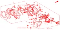 COMBINATIEMETER voor Honda RC45 RVF 750 1994