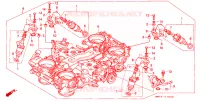 GASKLEP HUIS voor Honda RC45 RVF 750 1994