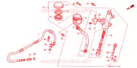 REMPOMP ACHTER voor Honda RC45 RVF 750 1994