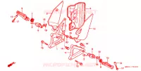STEUN voor Honda RC45 RVF 750 1994