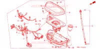 COMBINATIEMETER voor Honda 50 DIO 1988