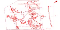 COMBINATIEMETER voor Honda 50 DIO SPECIAL EDITION 1989