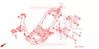 FRAME CHASSIS voor Honda 50 DIO SPECIAL EDITION 1989