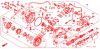 VOOR LAATSTE VERSNELLING voor Honda FOURTRAX 500 CAN TRAIL EDITION GPS 2006