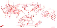 KONTPANEEL MIDDEN voor Honda FOURTRAX 500 RUBICON PS 2014