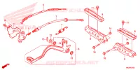 PEDAAL   VOETSTEUN voor Honda FOURTRAX 500 RUBICON PS 2014