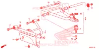 VOOR ARM voor Honda FOURTRAX 500 RUBICON PS 2014