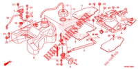 BENZINE TANK voor Honda FOURTRAX 500 FOREMAN 4X4 Power Steering 2011
