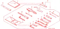 GEREEDSCHAP voor Honda VFR 800 2016