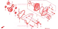 WATERPOMP voor Honda VT 1100 SHADOW American Classic Edition 1996