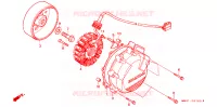 ALTERNATORE voor Honda RC45 RVF 750 With speed warning light 1994