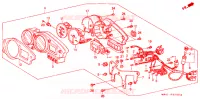 COMBINATIEMETER voor Honda RC45 RVF 750 With speed warning light 1994
