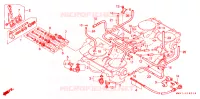 GASKLEP HUIS voor Honda RC45 RVF 750 With speed warning light 1994