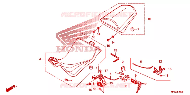 ZADEL Honda MOTO 1000 AFRICA-TWIN 2019  CRF1000D2K