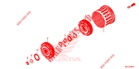 KOPPELING voor Honda GL 1800 GOLD WING DCT 2018