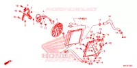 RADIATOR voor Honda GL 1800 GOLD WING TOUR 2019