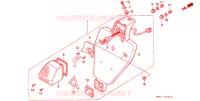 ACHTERLICHT voor Honda CRM 50 1991