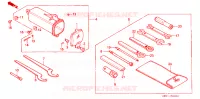 GEREEDSCHAP voor Honda CRM 50 1991