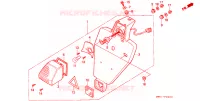ACHTERLICHT voor Honda CRM 50 1993