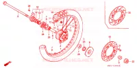 VOORWIEL voor Honda CRM 50 1993