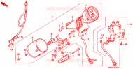 COMBINATIEMETER voor Honda STEED 400 VSE Without speed warning light, Wide handle 1996