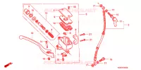 REMPOMP VOOR voor Honda STEED 400 VSE Without speed warning light, Wide handle 1996