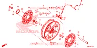 VOORWIEL voor Honda CBR 1000 RR SP 2019