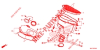 LUCHTFILTER voor Honda GL 1800 GOLD WING TOUR DCT, NAVI, AIRBAG 2020