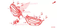 ACHTER COMBINATIE LICHT voor Honda GL 1800 GOLD WING TOUR 2020