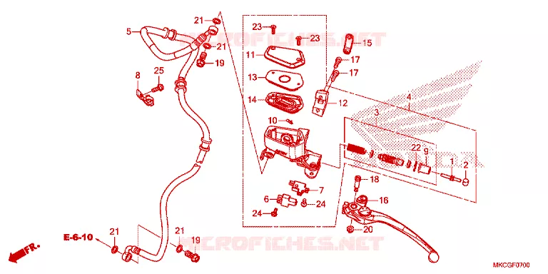 POMP Honda MOTO 1800 GOLD-WING 2020  GL1800L