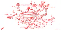 FRAME CHASSIS voor Honda GL 1800 GOLD WING ABS NAVI AIRBAG 2015