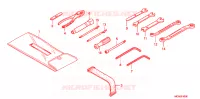 GEREEDSCHAP voor Honda GL 1800 GOLD WING ABS NAVI AIRBAG 2015