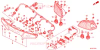 ACHTER COMBINATIE LICHT voor Honda GL 1800 GOLD WING ABS NAVI AIRBAG 2015