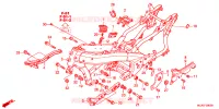 FRAME CHASSIS voor Honda GL 1800 GOLD WING ABS NAVI AIRBAG 2015