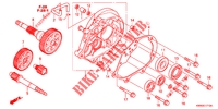 VERSNELLINGSBAK voor Honda PCX 125 2014