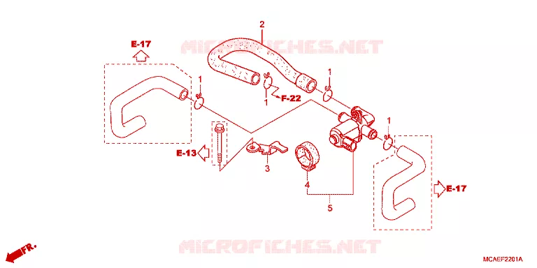 REGELKLEP LUCHTINJECTIE Honda MOTO 1800 GOLD-WING 2013  GL1800D