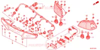 ACHTER COMBINATIE LICHT voor Honda GL 1800 GOLD WING ABS 2013