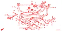 FRAME CHASSIS voor Honda GL 1800 GOLD WING ABS 2013