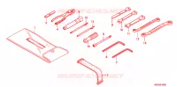 GEREEDSCHAP voor Honda GL 1800 GOLD WING ABS 2013