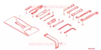 GEREEDSCHAP voor Honda GL 1800 GOLD WING ABS 2013
