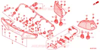 ACHTER COMBINATIE LICHT voor Honda GL 1800 GOLD WING ABS AIRBAG 2013