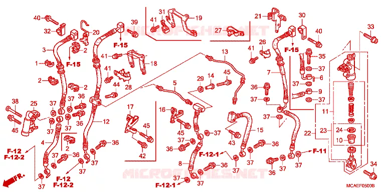 VERTRAGINGSKLEP Honda MOTO 1800 GOLD-WING 2013  GL1800D