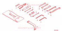 GEREEDSCHAP voor Honda GL 1800 GOLD WING ABS NAVI AIRBAG 2013
