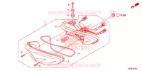 ACHTERLICHT voor Honda CB 110 Front brake drum 2016