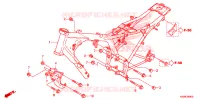 FRAME CHASSIS voor Honda CB 110 Front brake drum 2016