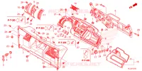 TELLERSET COMPLEET voor Honda PIONEER 700 M4 DELUXE 2023