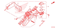 ACHTERSPATBORD  voor Honda SCV 110 DIO 2013