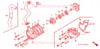 WATERPOMP voor Honda CR 125 R 2002
