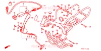 FRAME CHASSIS voor Honda QR 50 1985