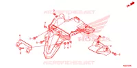 ACHTERSPATBORD  voor Honda ELITE 125 2020